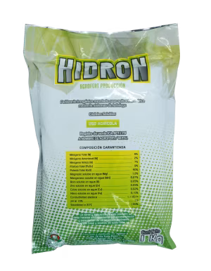 Imagen correspondiente a empaque Hidron AGROFERT frontal